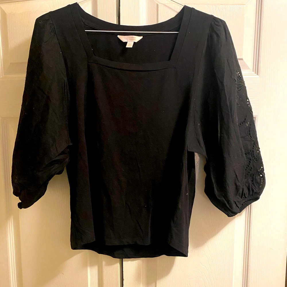 Lauren Conrad Blouse Black